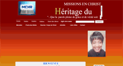 Desktop Screenshot of heritageduroyaume.com